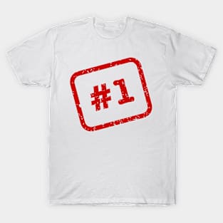 Number 1 Stamp T-Shirt